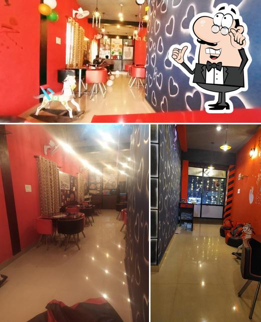 The interior of Like cafe