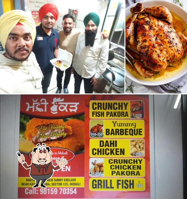 Meals at Mk Machhi Kukkad-best barbecue -crunchy fish-best restaurant in town