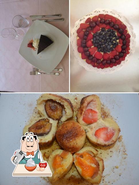 Ristorante Hotel Locanda Alla Perla offre un'ampia selezione di dessert