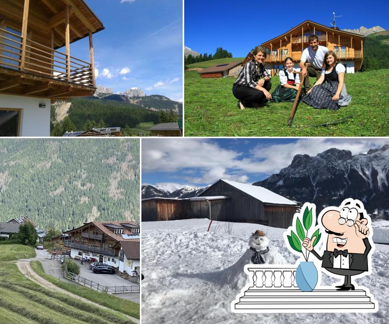 Gli esterni di Ristorante Dell'agritur Weiss
