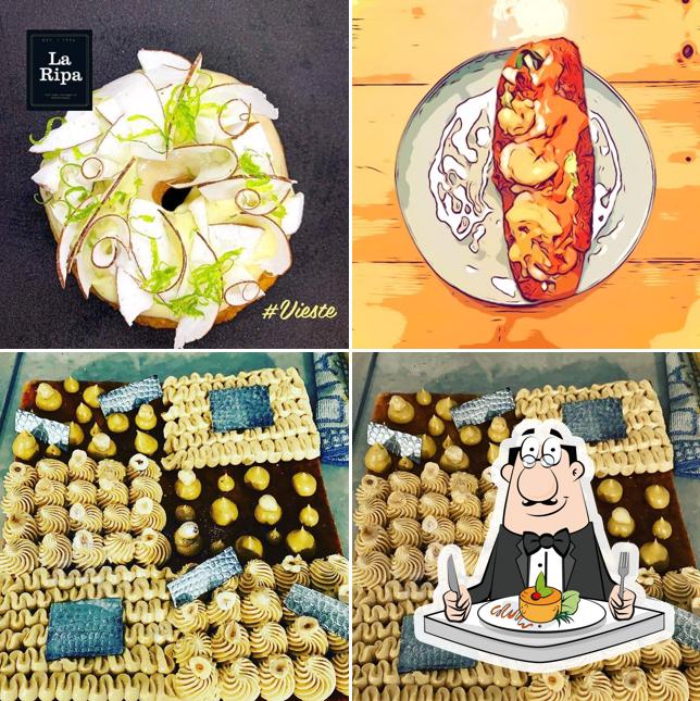 Platti al Ristorante La Ripa