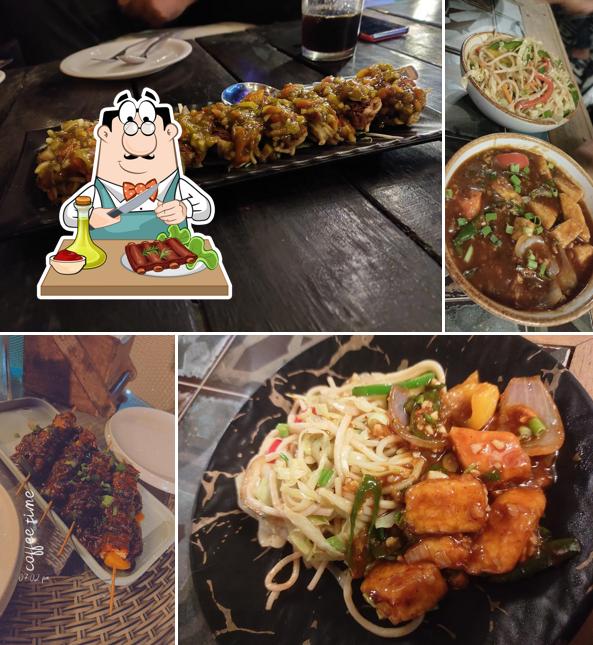 Baby back ribs at The Circle Lounge