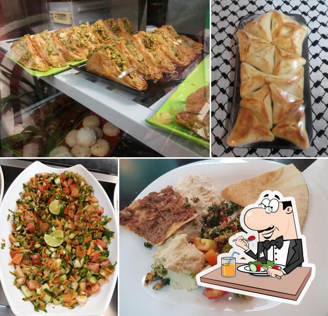 Platos en Albaik arte da culinária