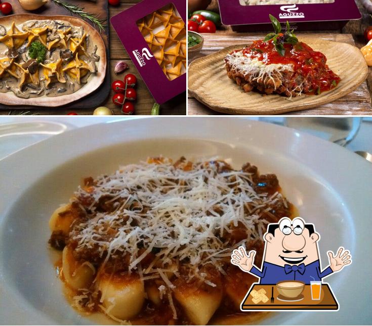 Platos en Aguzzo Cucina Italiana - Pinheiros