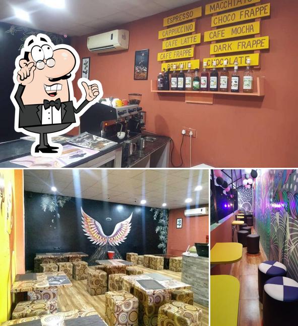 The interior of coffeeyana