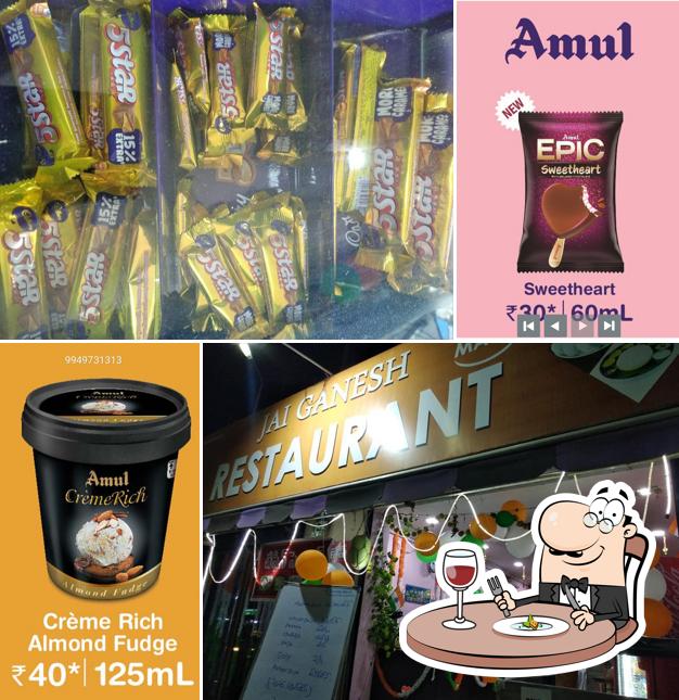 Meals at Jai Ganesh MAEN Restaurant