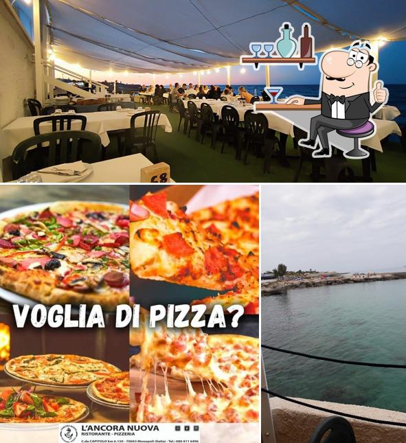 Gli interni di L'Ancora Nuova (Ristorante - Pizzeria)