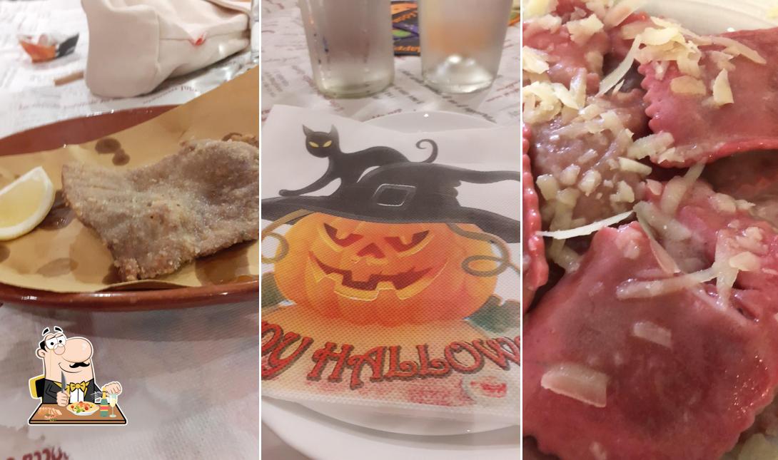 Platti al Osteria Il Glicine