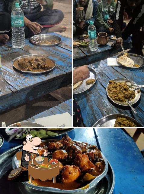 Meals at Pahari dadu dhaba