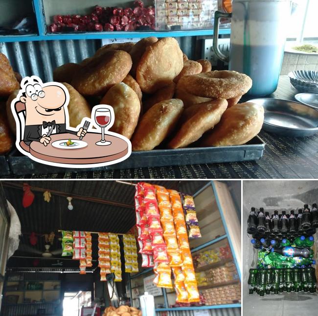 Food at Pratik Hotel