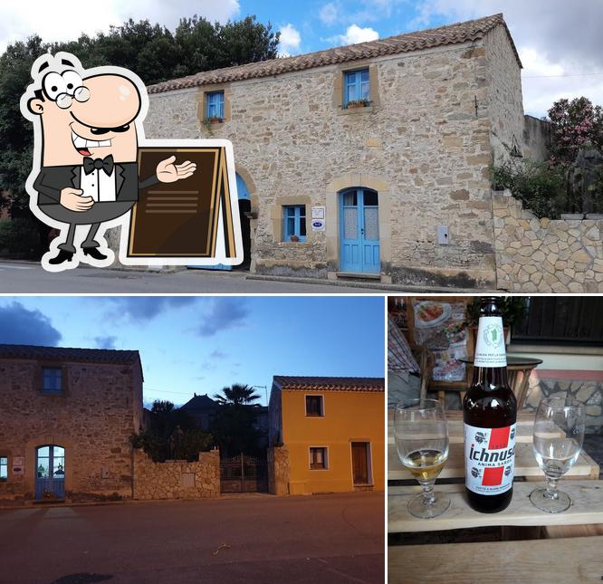 Tra le varie cose da Bar Caffeteria Aurora si possono trovare la esterno e bevanda