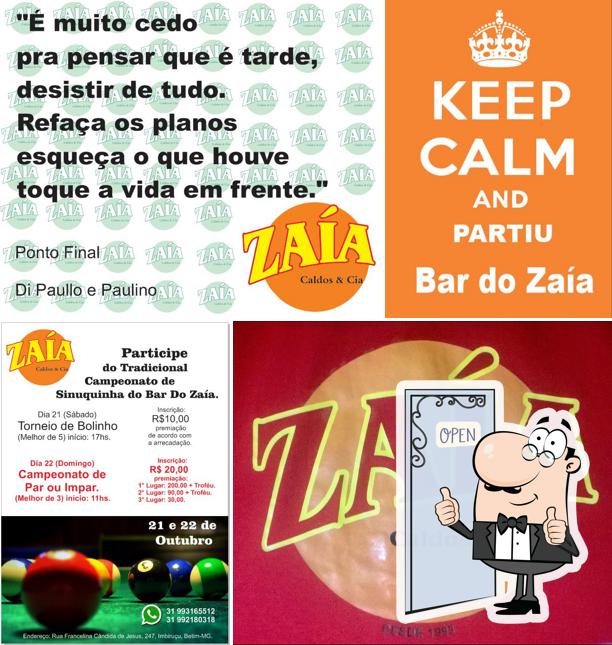 Bar do Zaía.