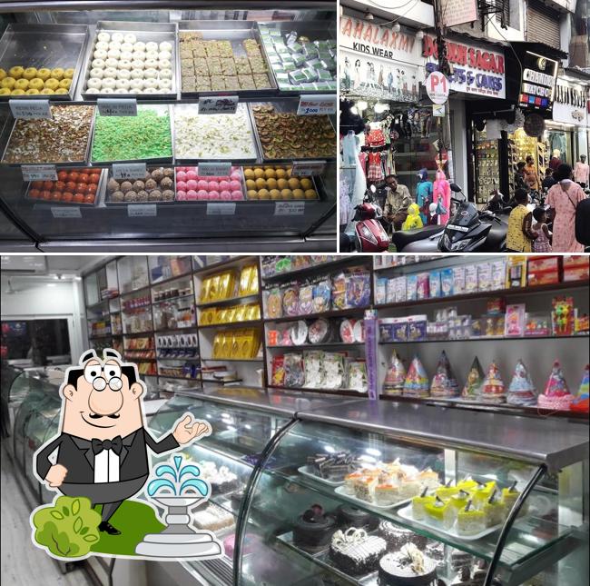 The exterior of Doodh Sagar Sweets
