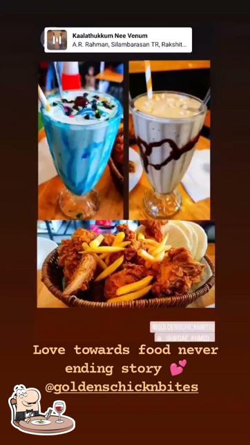 Meals at Golden's Chick'n Bites