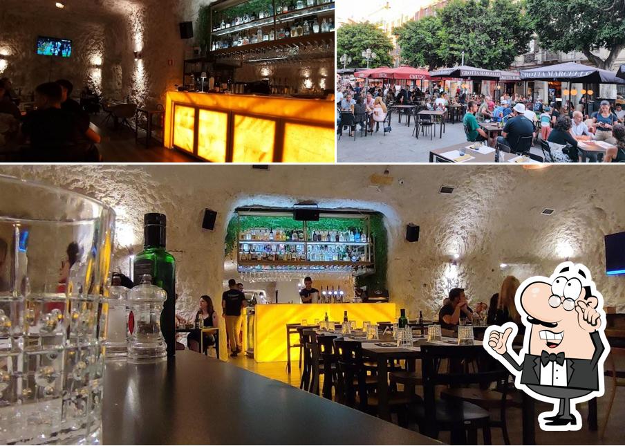 Gli interni di Grotta Marcello Cagliari