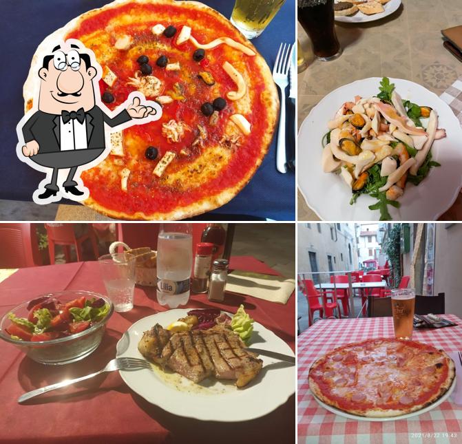 Dai un’occhiata alla foto che mostra la interni e cibo di Le Gioie Del Gusto - Ristorante Pizzeria