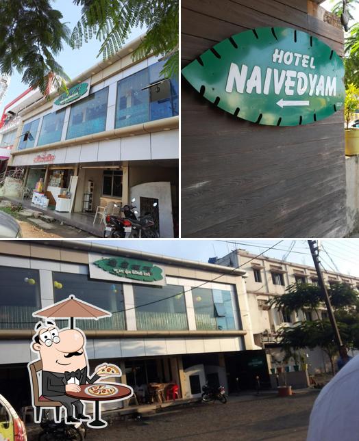 Check out how Naivedyam Resto looks outside