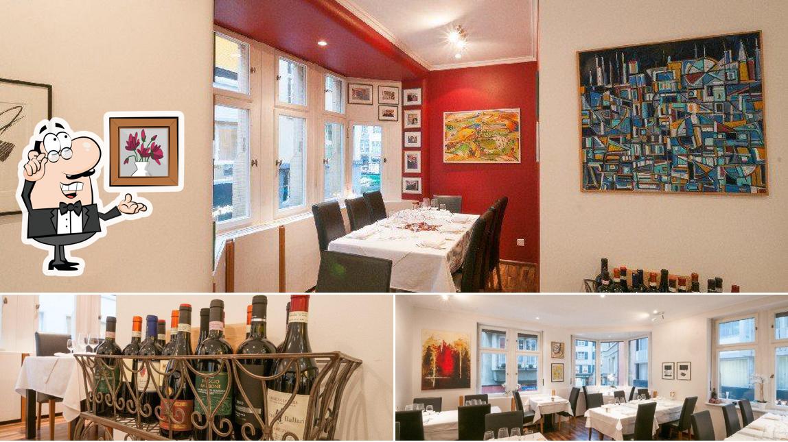 Gli interni di Restaurant Trattoria Aroma