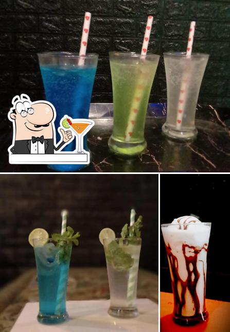 Pick a drink from the menu