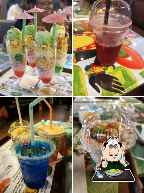 Chocolate mousse at Green Apple