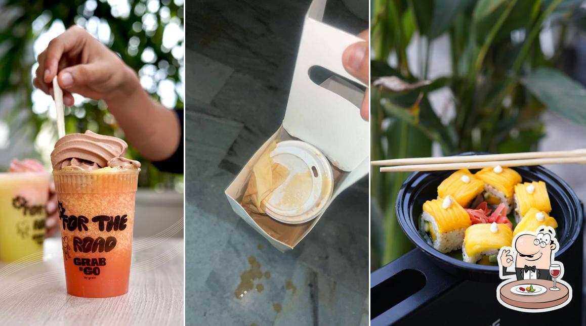 Food at Grab and go by grain
