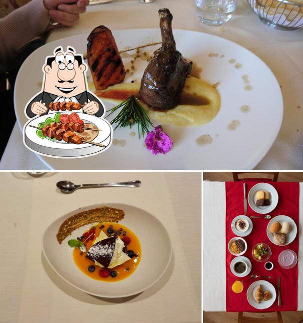 Cibo al Albergo Hotel Flora