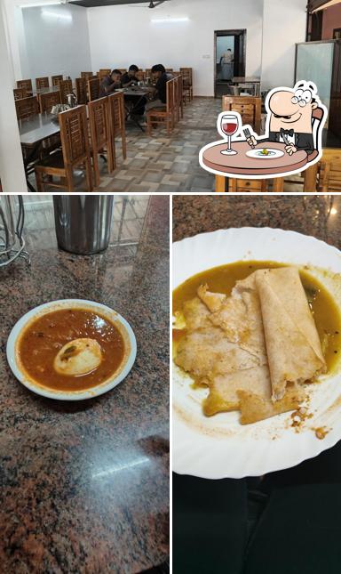 This is the photo depicting food and interior at Hotel Kasim Cafe