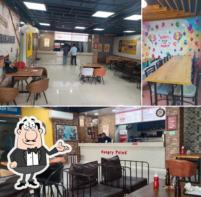 The interior of Hungry Point - Bikaner