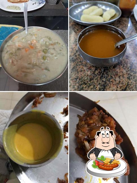 Food at Indra Cafe Paras