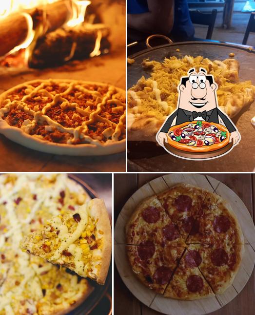 No Jota pizza, você pode degustar pizza