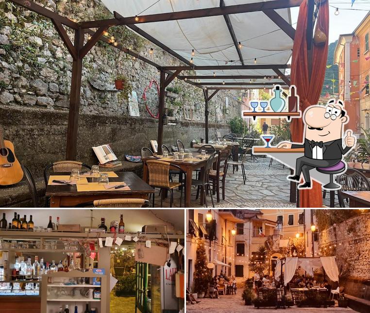 Gli interni di Locanda Ameglia Alta