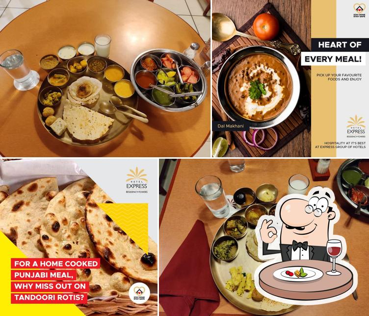 Food at Mandap The Authentic Gujarati Thali Restaurant