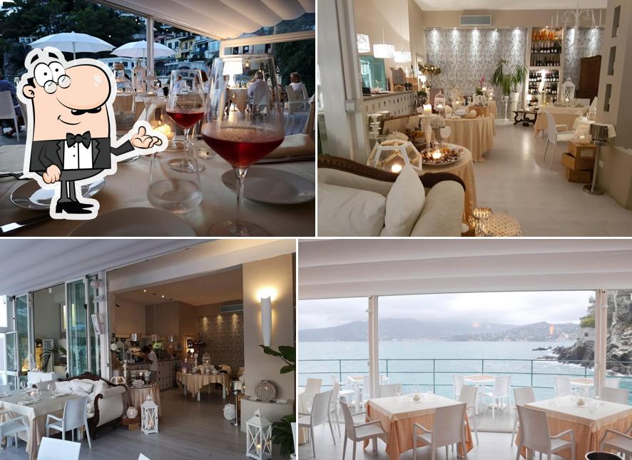 Dai un'occhiata agli interni di Marina di Bardi restaurant & beach club