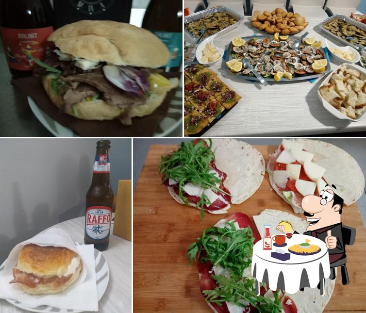 Hamburger al Bar Paninoteca "Drink Time"