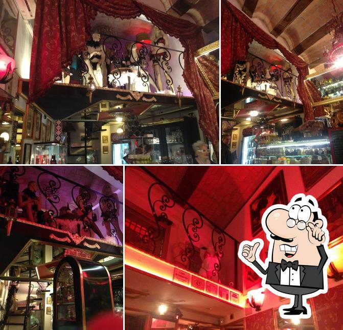 Gli interni di Emmanuelle Wine Bar