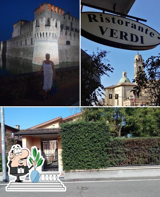 Gli esterni di Ristorante Albergo Verdi