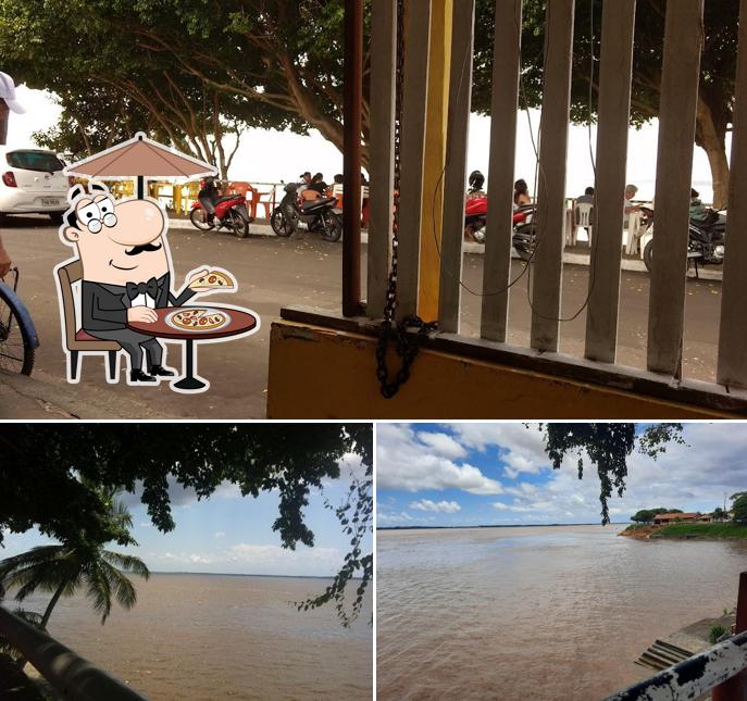 Veja imagens do exterior do Coroa's Peixaria