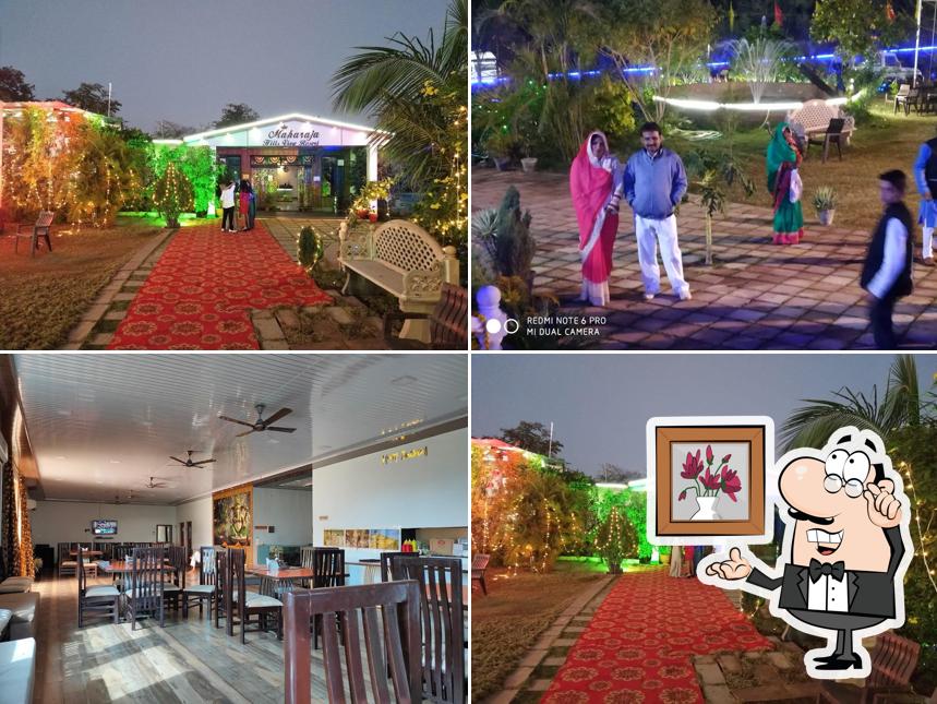 The interior of Maharaja Hills View Resort & Restaurant
