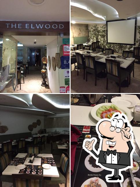 The interior of La Woods Hotel Restaurant