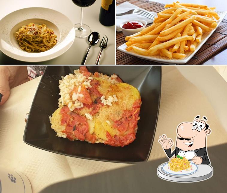 Spaghetti alla carbonara al Petit Bistrot Ostuni