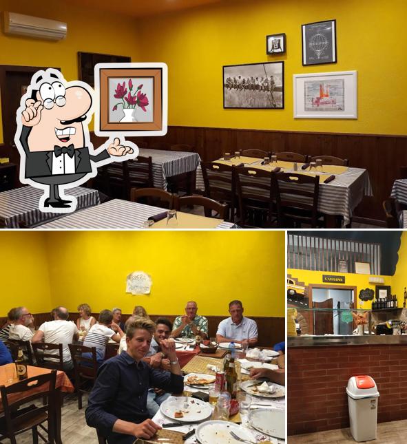 Dai un'occhiata agli interni di Pizzeria Lo Scalino
