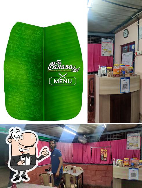 The interior of The Banana Leaf