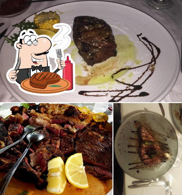 Prenditi i un pasto a base di carne a TheMaida