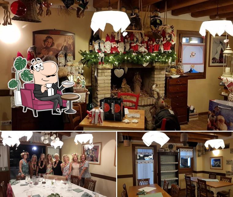 Siediti a un tavolo di Trattoria Boschetti in Locanda al Convento