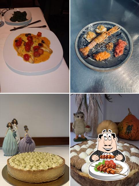 Cibo al Ristorante Casa Bianca