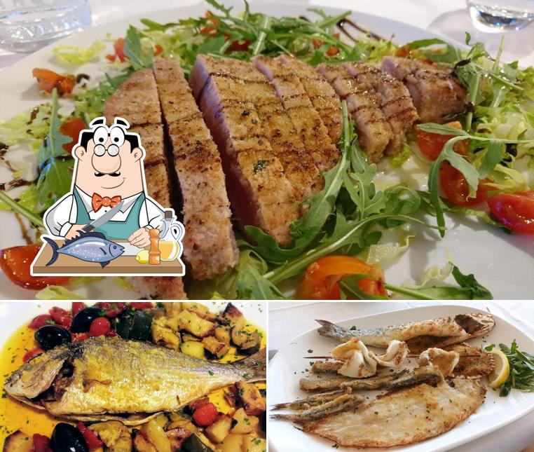 Salmone grigliato al Ristorante Eugenio