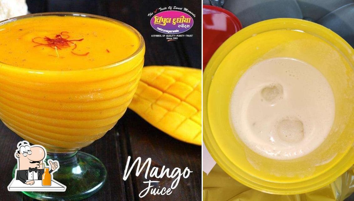 Vipul Dudhiya Sweets offers a variety of drinks