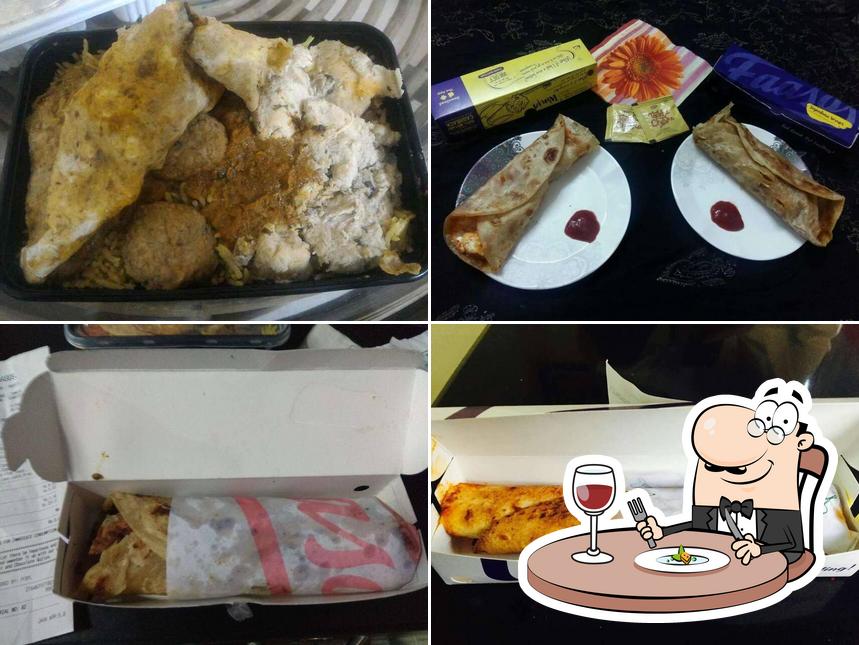 Food at Faasos Vasant Vihar