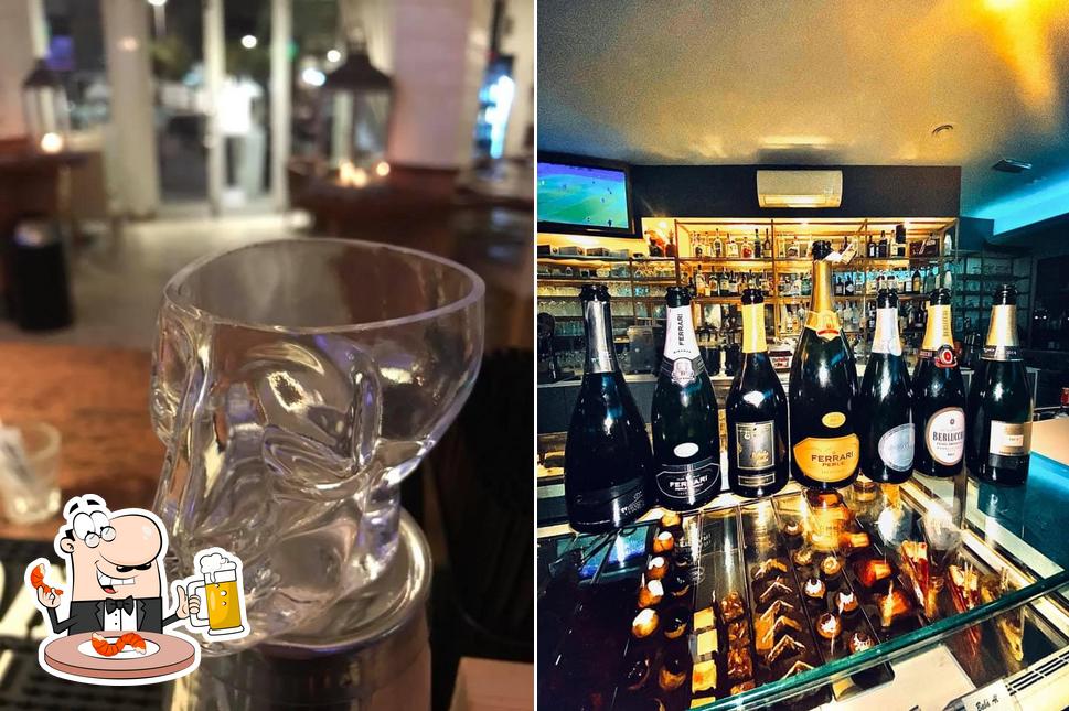 Puoi goderti un rinfrescante bicchiere di birra chiara o scura