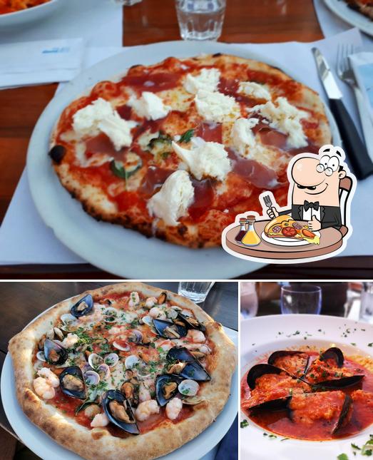 Essayez des pizzas à Grottino